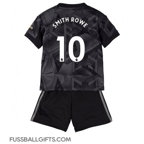 Arsenal Emile Smith Rowe #10 Fußballbekleidung Auswärtstrikot Kinder 2022-23 Kurzarm (+ kurze hosen)